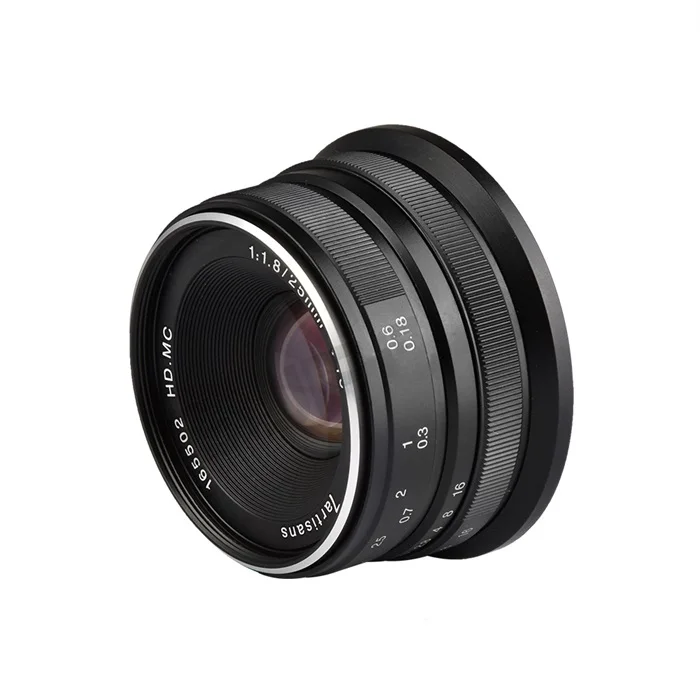 7artisans 25mm F1.8 Lens for Mirrorless Cameras - Macro AF
