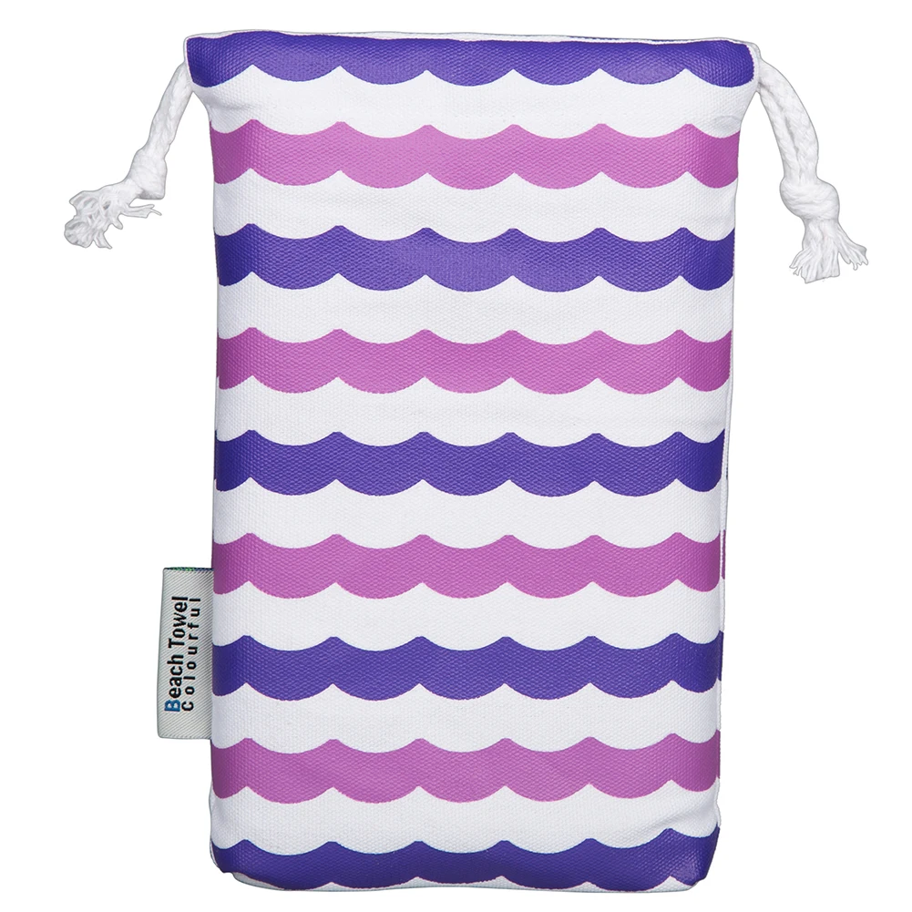 Wholesale Custom Printing Wave Type Microfiber Beach Towel Fabric Buy