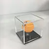 Customized Clear Acrylic Golf Ball Display Case