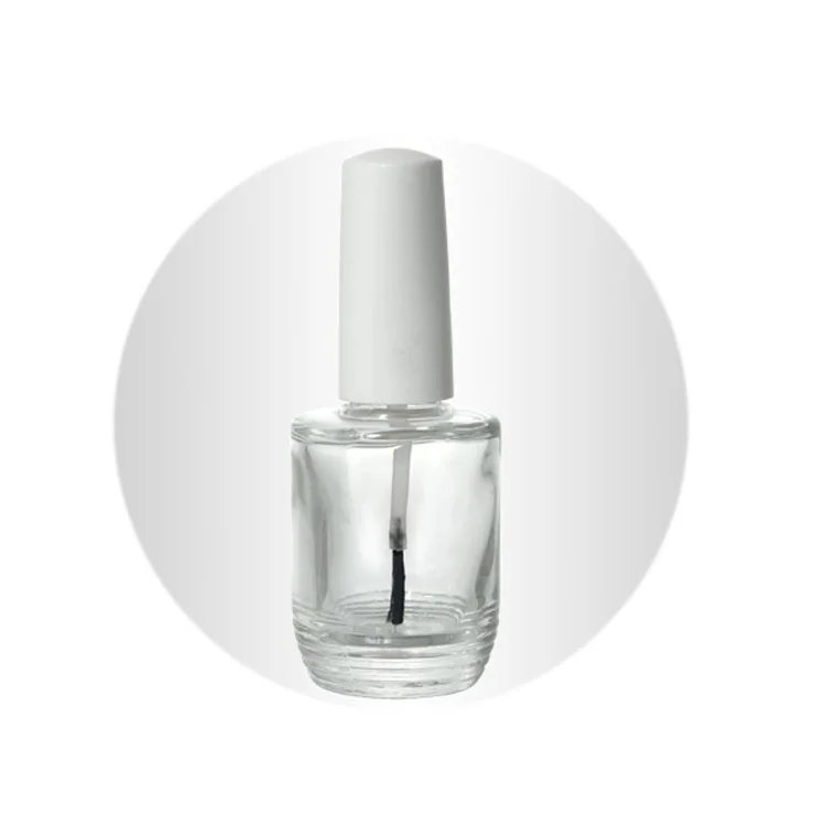 White Nail Polish Brush Cap Fc069 13/415 Plastic Bottle Cap For Gel