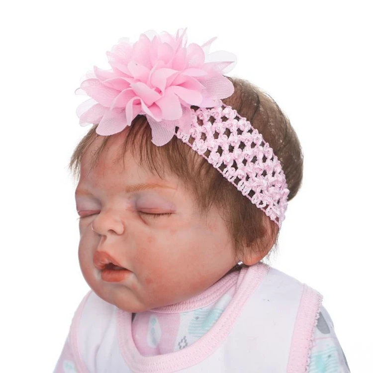 2018 New Reborn Baby Girl Doll 57cm The Full Body Silicone Reborn Baby Doll Handmade Lifelike