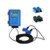 wall mounted clamp on type flowmeter ultrasonic water flow meter sensor