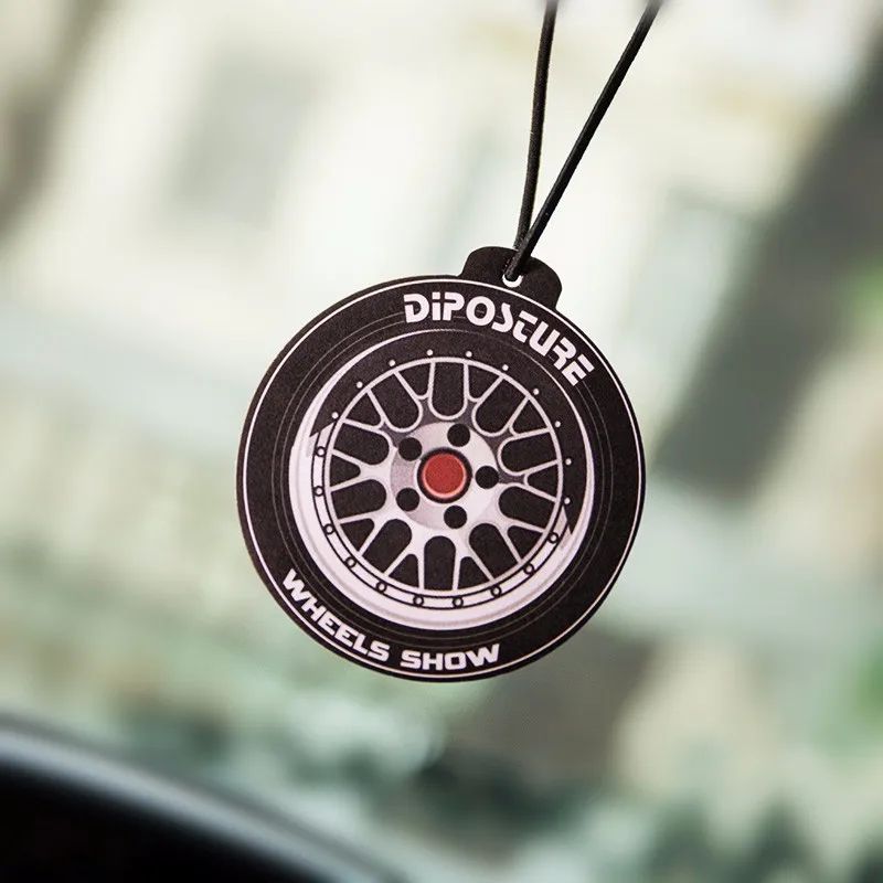 Wholesale Custom Cartoon Shaped Paper Air Freshener Spray / Car Wash