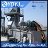 Petroleum coke station bucket elevator for slag removal