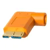 USB 3.0 to Micro B Male Revolution 90 Degree Adapter