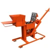 Africa hot sale QMR2-40 used interlocking brick/block making machine for sale in China