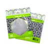 custom printed computer cable wire aluminum foil ziplock plastic packaging bags