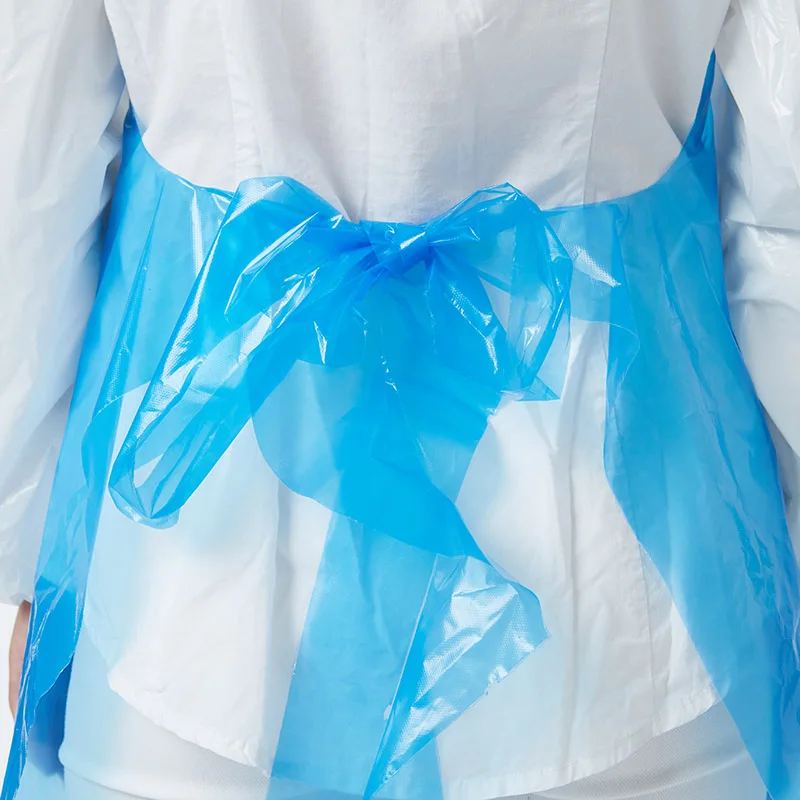 Reusable plastic aprons for salons