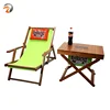 Outdoor Picnic Foldable Multi-Function Cooler Table - Portable Foldable Wooden Chairs Stool for Picnic Camping Trip Outdoor
