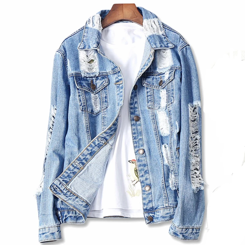 boyfriend style jean jacket