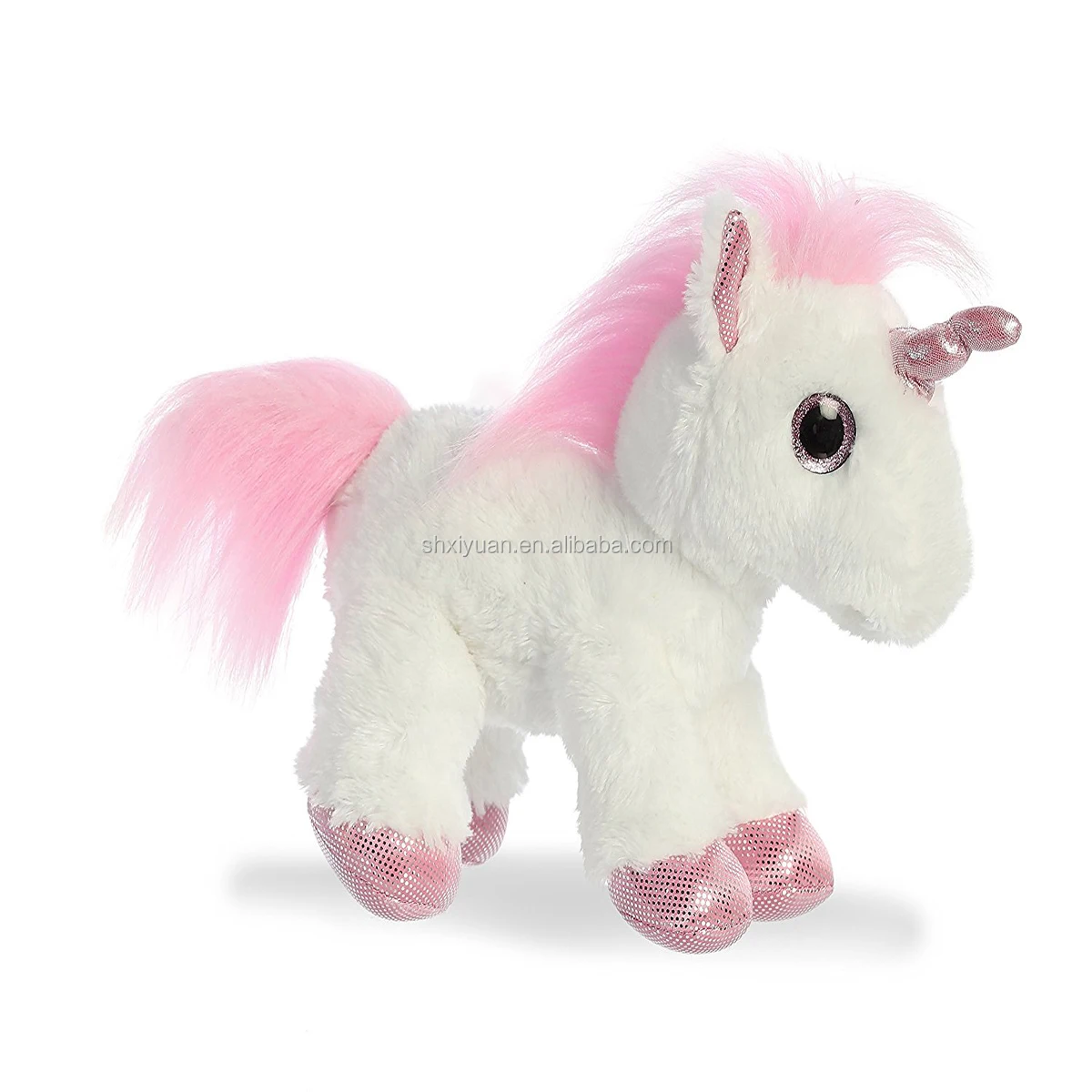 pink unicorn soft toy