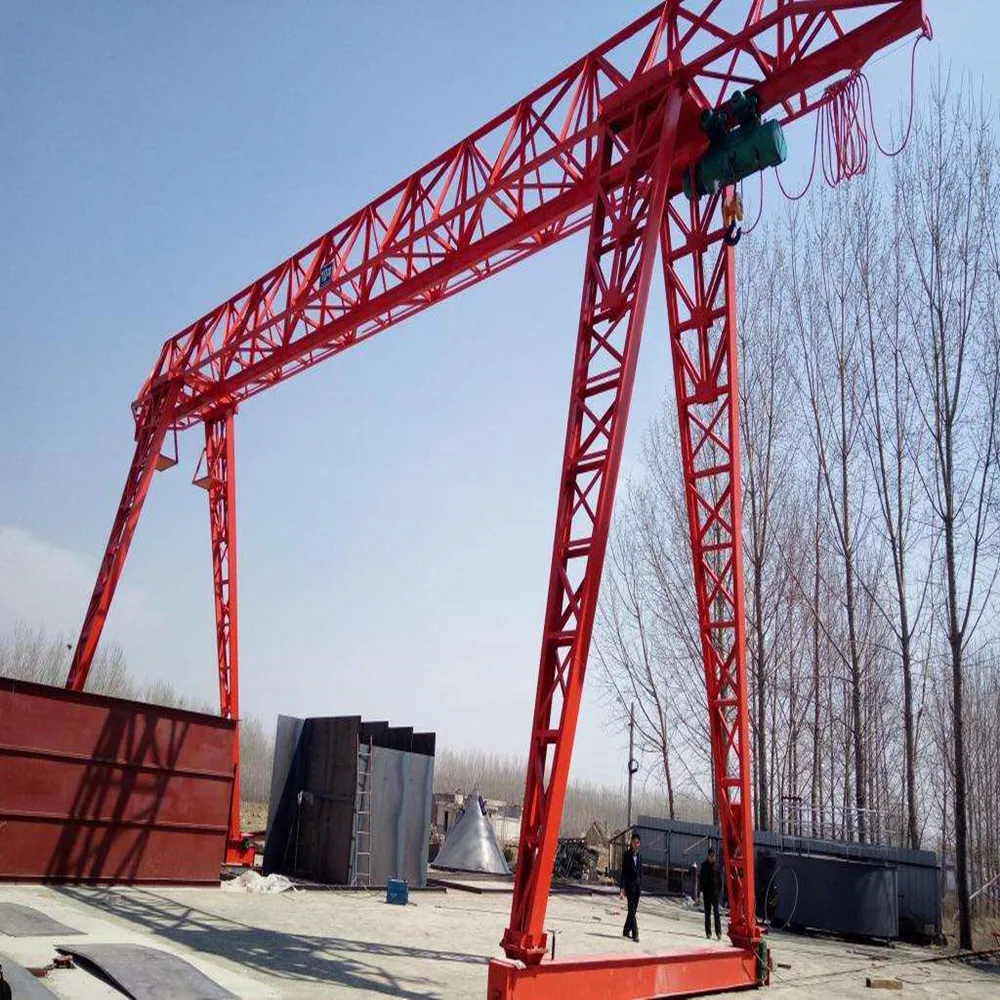 Mh Type Truss Frame Single Girder Hoist Gantry Crane Buy Mh Type Crane,Mh Truss Crane,Single