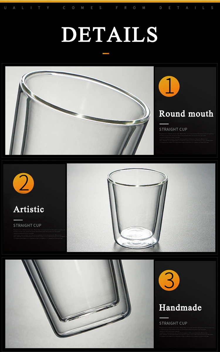 Wholesale small glass tea juice cups\t