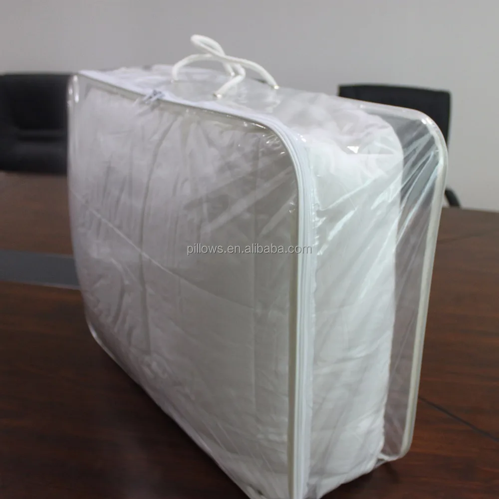 Clear Vinyl Pvc Zipper Bags With Handles Packaging Bag Handle Storage Plastic Product On