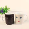 Factory 11oz temperature full color change drinking cup hot water color change ceramic mug