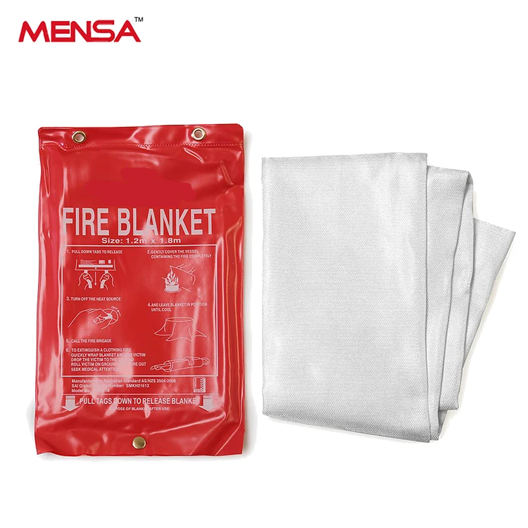Blanket Pu Coated/ Silicon Coated Fire Blanket Waterproof In Wholesale