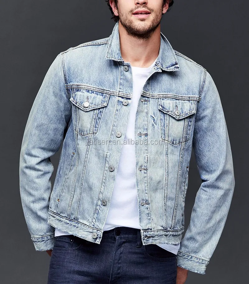 mens denim jacket and jeans
