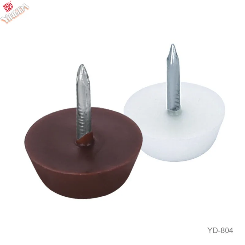 Plastic Base Tack Nail For Chair Upholstery Foot Nail For Chair