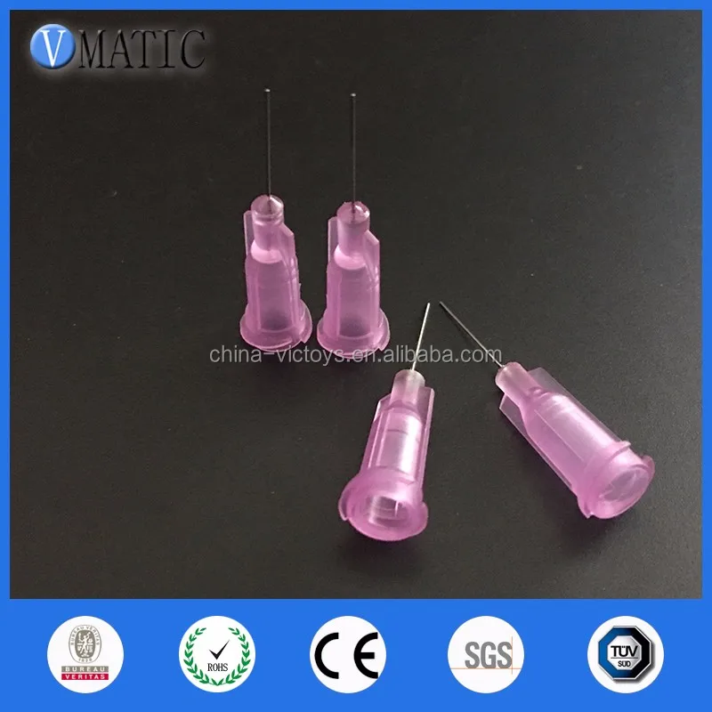 30g Lavender 0.5"tubing,Te Premier Bent Dispensing Tips Blunt End