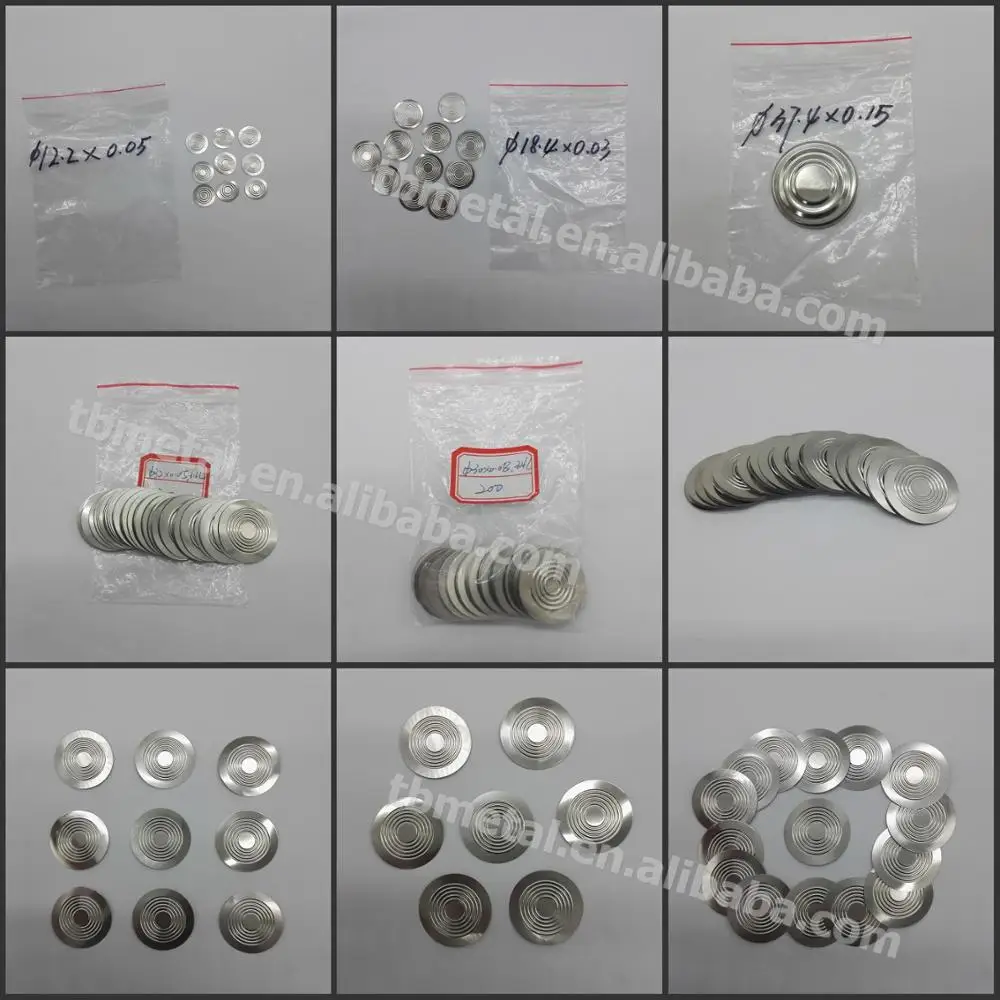 316L Corrugated Metal Diaphragm