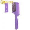 High Quality Wholesale Custom Cheap plastic switch blade comb knife