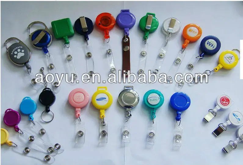 polyester badge reel badge reel Eco-friendly Yes 