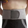 Breathable black unisex custom made cheap copper compression pain relief back support girdle