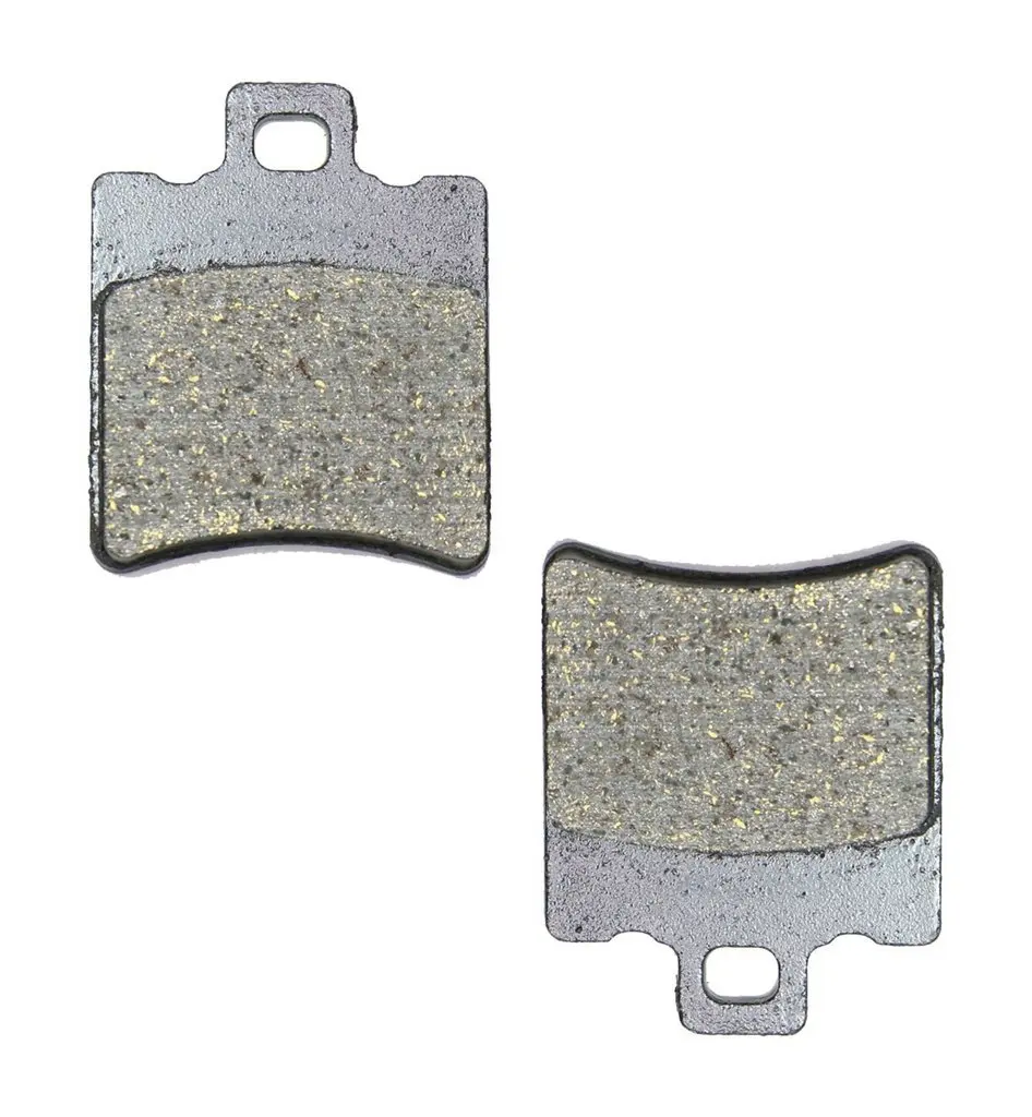 CNBK Front Brake Shoe Pads Semi-Metallic fit for PIAGGIO VESPA Street Bike 50 Fly 4T 05 06 07 08 09 10 2005 2006 2007 2008 2009 2010 1 Pair 2 Pads