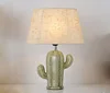 Wholesale Cheap Nordic Modern Ceramic Cactus Table Lamp Home Hotel Decorative Bedside Reading Lights Study room E27 Lampara