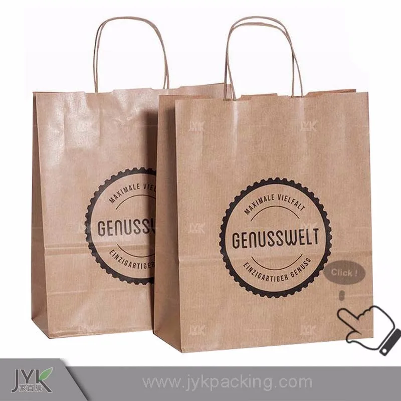 Fashion Customized Kraft Paper Bag Wedding Gift Ng Characteristic Logo Printing Fashion Customized Kraft Paper Bag Wedding Gift Ng Characteristic Logo Printing