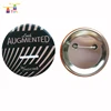 New Arrive Wholesale Price Material Souvenir Advertising Promotions Tin Badge Photo Frame Pin Buttons Custom Led Button Pins