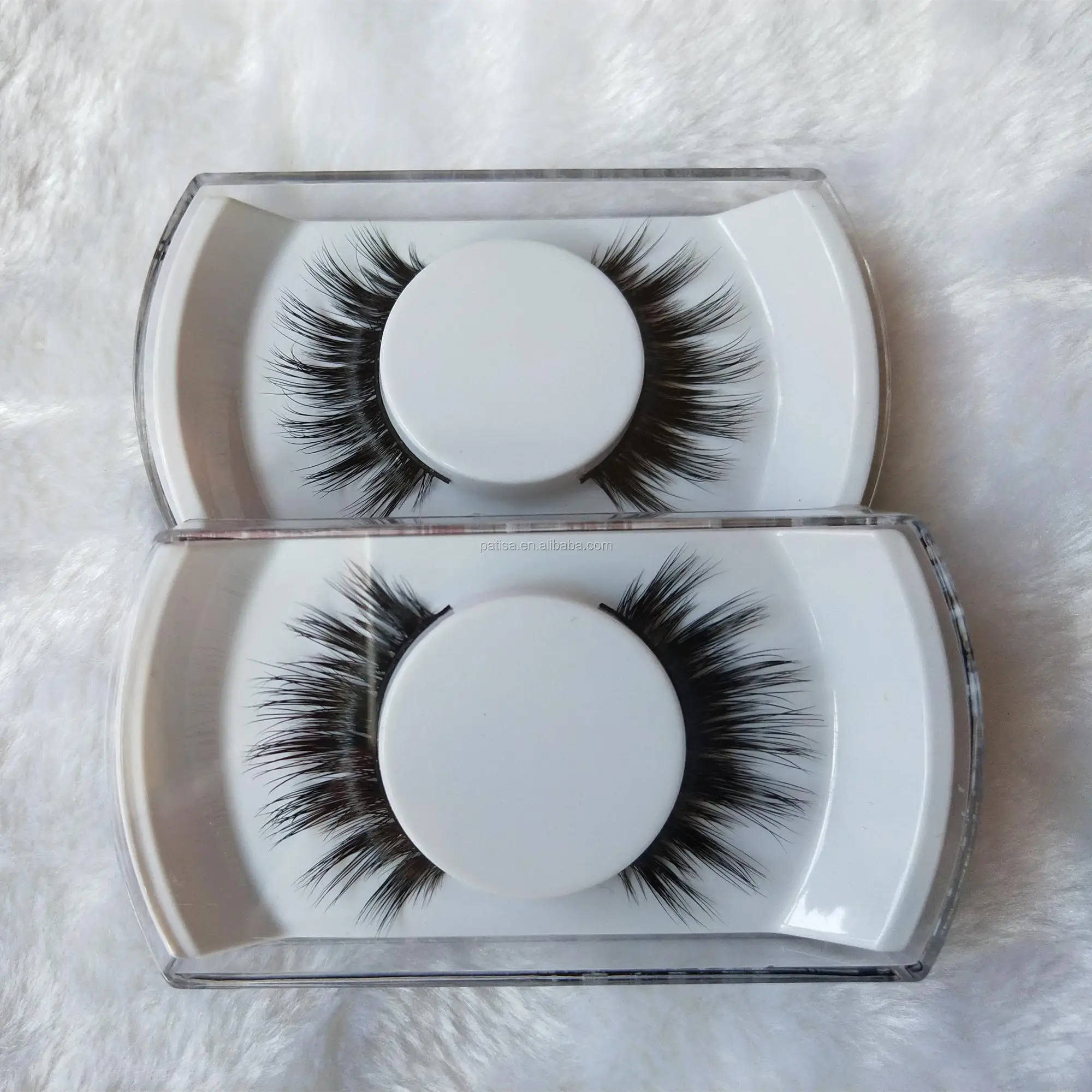 Most Popular Korean Imported Material Natural 3d Silk Strip Eyelash