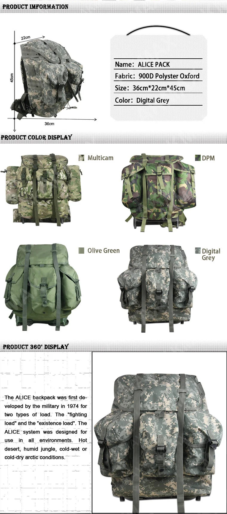 Military Backpack