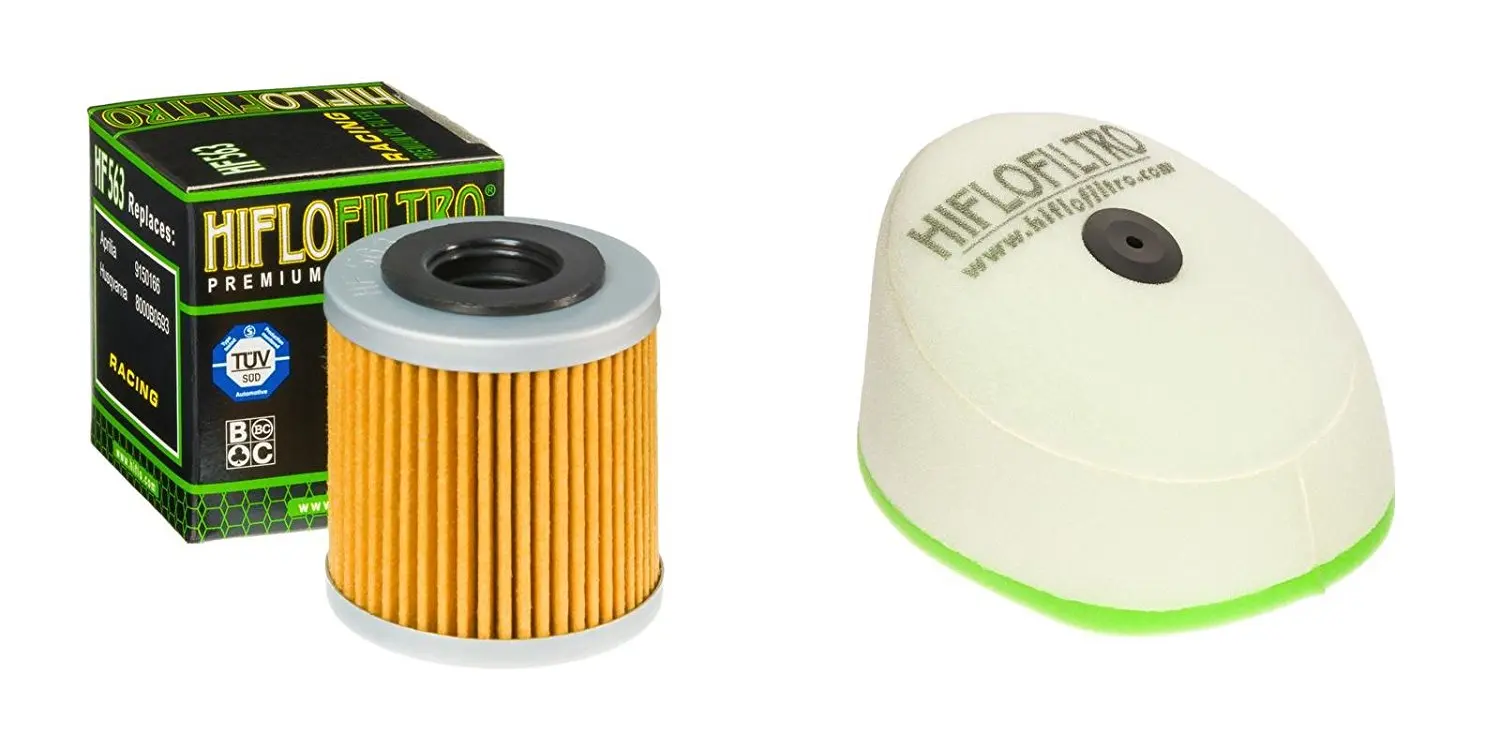 Get Quotations · Oil and Dual-Stage Foam Air filter Kit for HUSQVARNA  TXC450 08-11 HIFLO