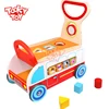Baby Brain Development Play Toy Wooden Multi-function Walker