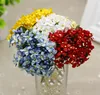 Artificial Mini silk Flowers bunch Baby's breath For Scrapbooking Flower Accessories cake decoration