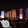 4w RGBW led pixel lamp used for outdoor wall lighting