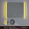 Hotel use led light mirror touch sensor switch