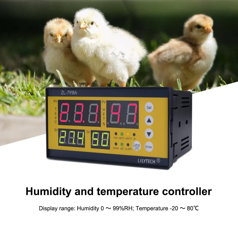 ZL-7918A Incubator Controller Temperature and Humidity Controller