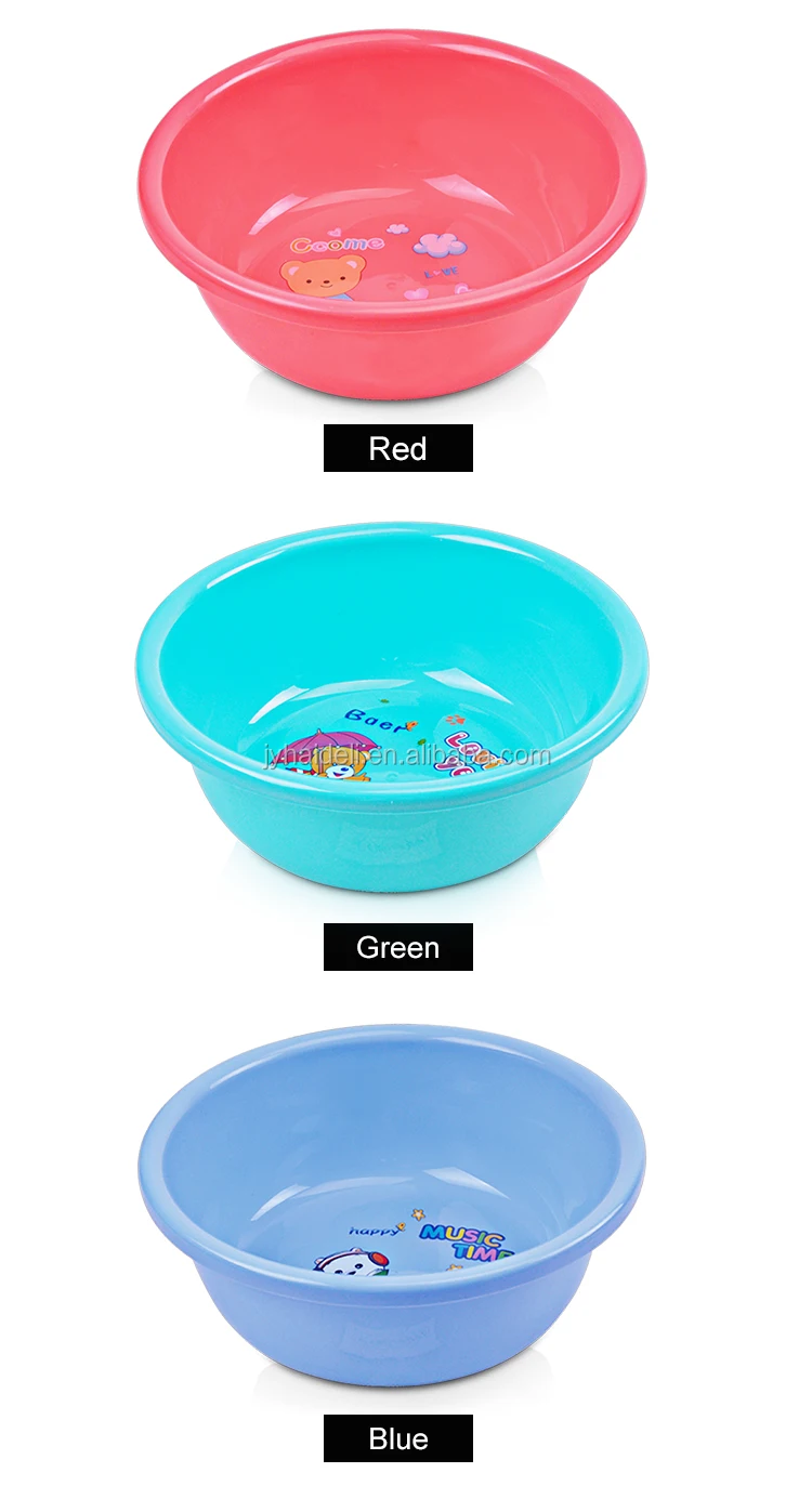 Round Plastic Wash Basin Water Basin Cheap Pp Plastic Basin Buy Large