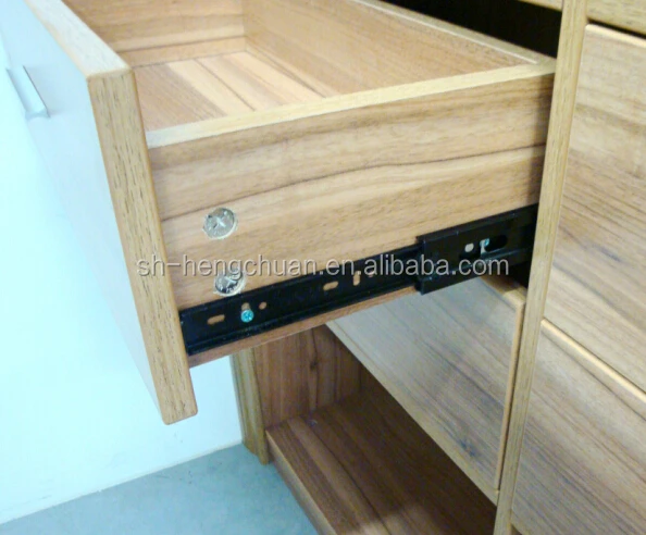 Kitchen furniture 45mm width drawer slide ball bearing drawer slide