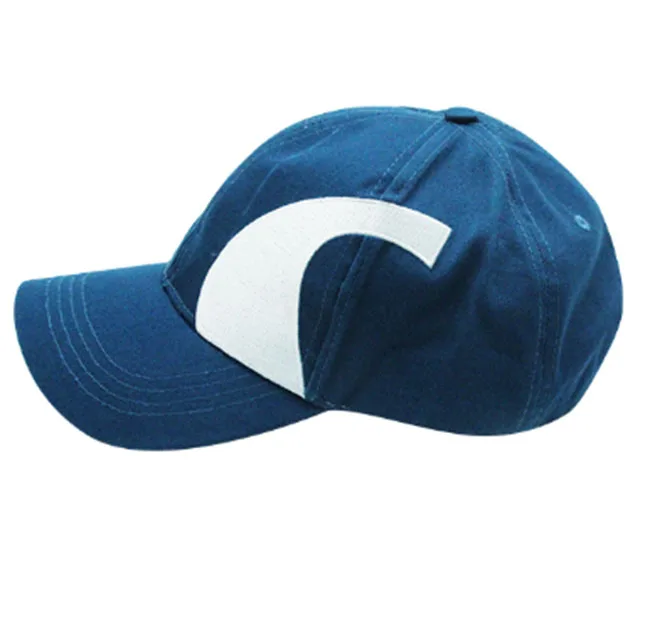 plain navy blue baseball cap