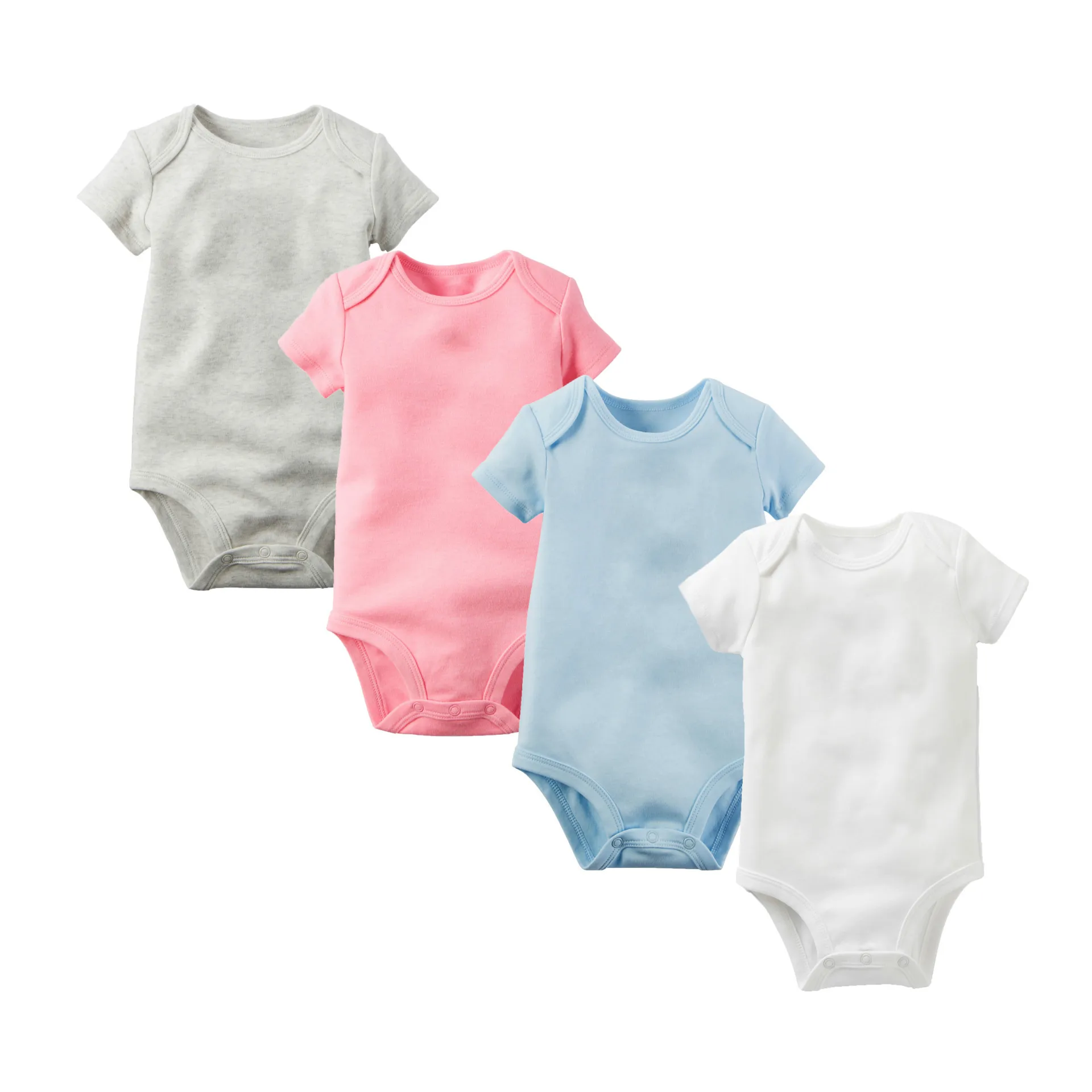 Wholesale Custom Newborn Oragnic Cotton Short Sleeve Style Baby Boy ...