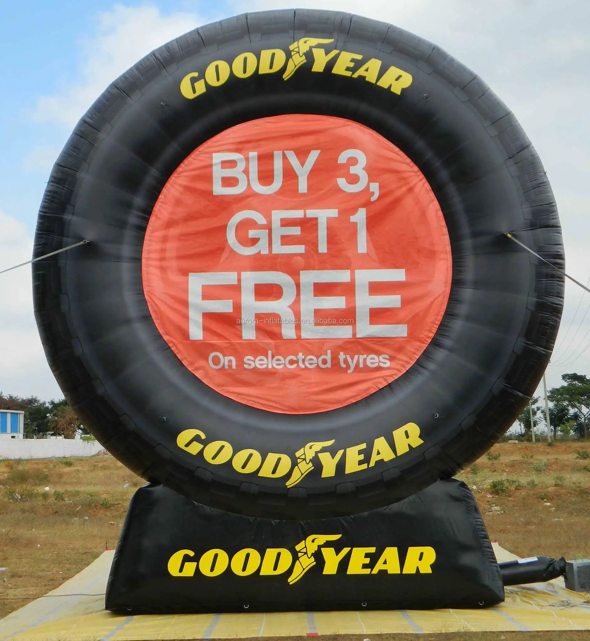 inflatable tire float