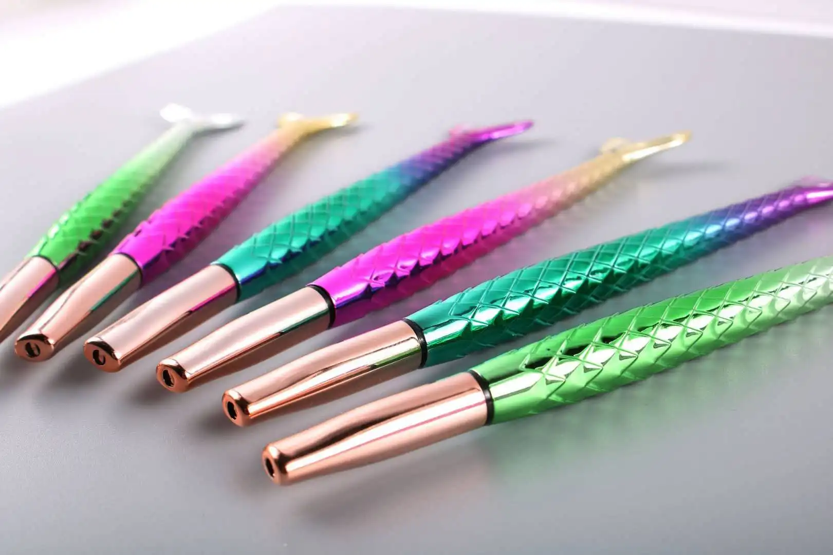 Colorful Shiny Mermaid Fish Tail Office Stationery Gift Pen Creative ...