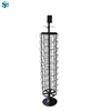 Custom Metal Periodical Rotating magazine rack/ book reading stand/ brochure stand JH-N-078