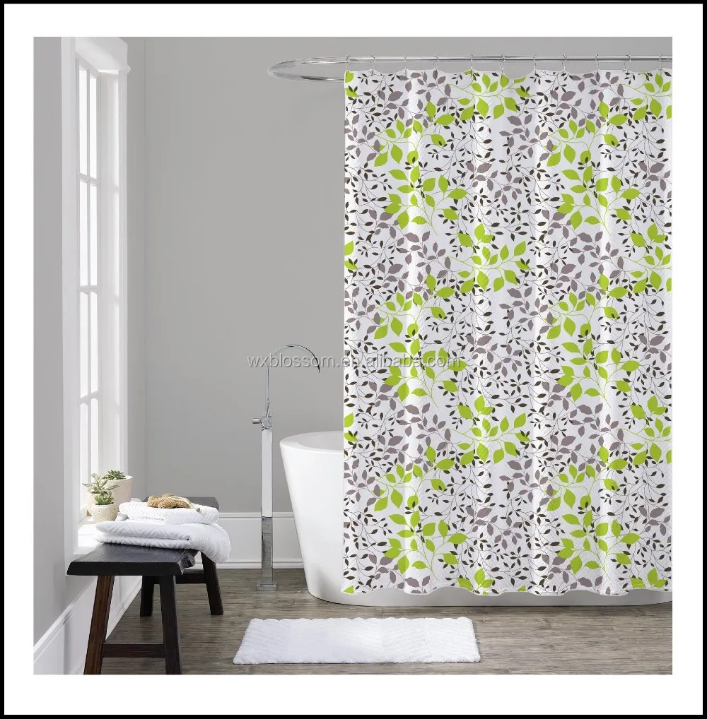Hot Sale Waterproof Printed Home Goods Shower Curtains/shwer Curtain