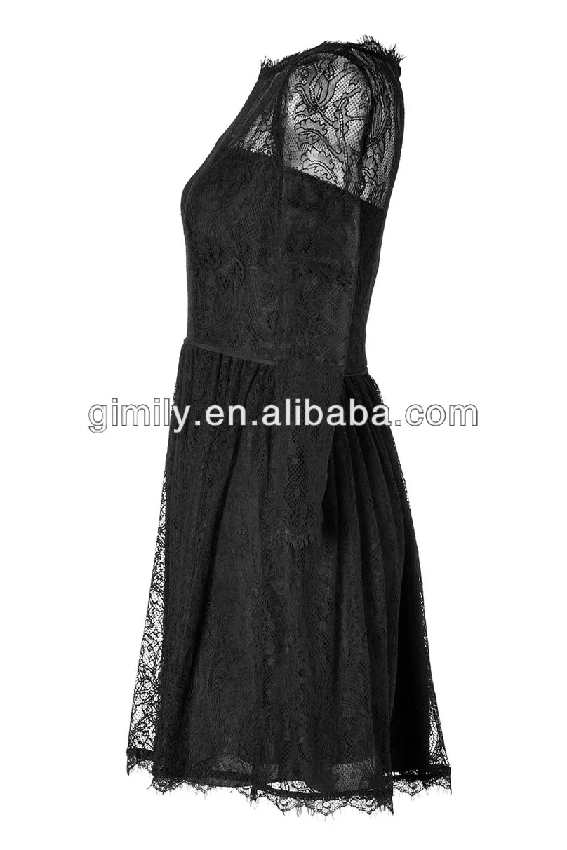 black long frocks new style