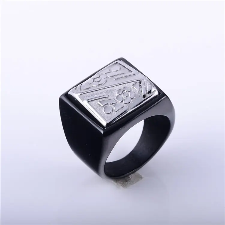 Wholesale Charm Jewelry Custom Logo Strong Power Rings For Man - Buy ...