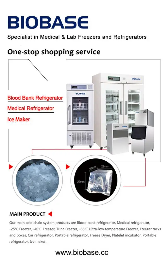 Biobase 28 Degree Medical Laboratory Pharmaceutical Refrigerator Bpr